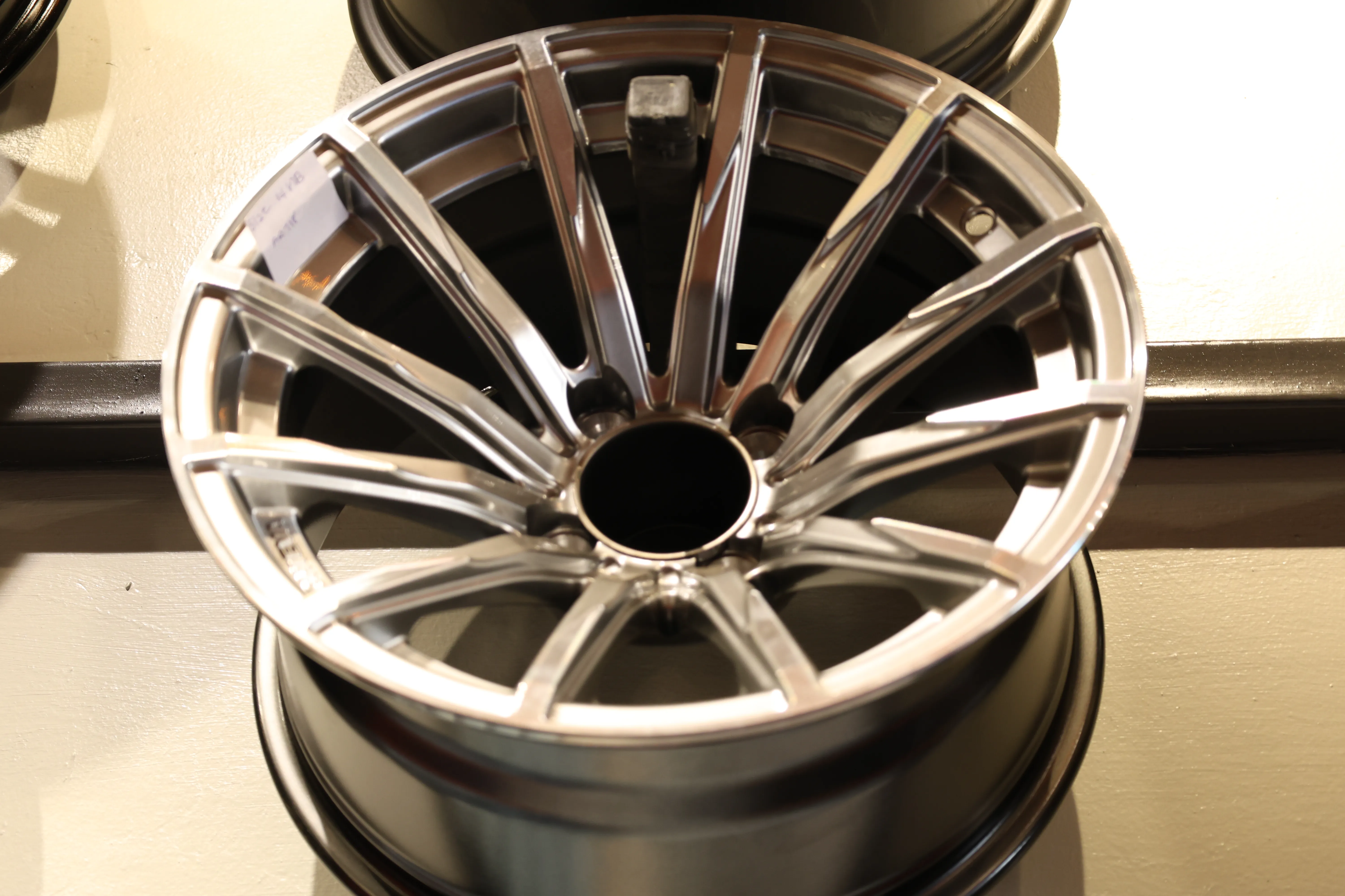 Aftermarket multi-spoke alloy wheel